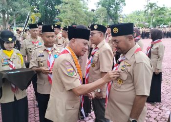Wartawan Taslabnews Raih Lencana Pancawarsa