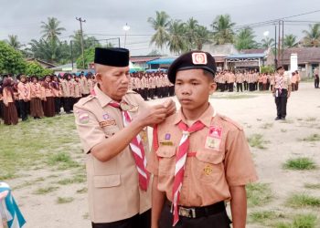 Jambore Ranting Pramuka Kwaran Meranti 2024 Resmi Dibuka