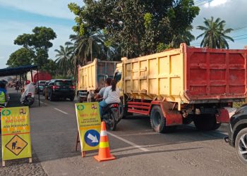 Siap-siap Macet, Ada Perbaikan Jalinsum Medan-Asahan Tepatnya di Meranti