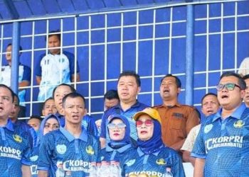 Turnamen Sepakbola Korpri 2024 Wilayah lll Resmi Dibuka di Labuhanbatu