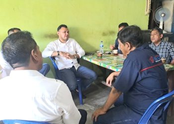 Calon Wakil Bupati Batu Bara Aslam Jalin Silahturami dengan Insan Pers