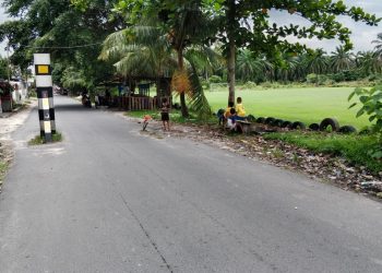 Portal Tumbang Tak Kunjung di Perbaiki, PLT Kadishub Asahan Tutup Mata