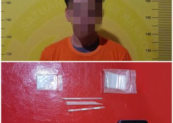 Polres Asahan Ringkus Pria yang Miliki 1 Kilogram Sabu
