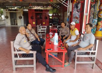 Personel Polres Tanjungbalai Ajak Warga Jaga Kamtibmas