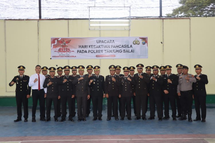 Polres Tanjungbalai Gelar Upacara Peringatan Hari Kesaktian Pancasila