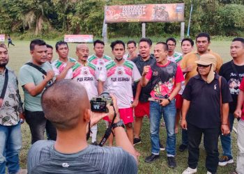 Tim Wartawan FC Raih Juara 2 Turnamen Mini Soccer Kodim 0208 AS 2024
