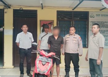 Pencuri Sepedamotor di Bandar Pasir Mandoge Asahan Diringkus