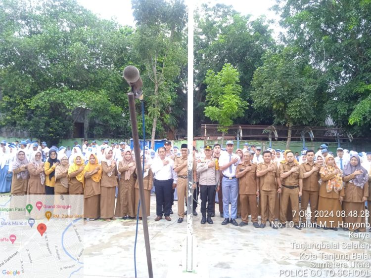 Kapolsek Tanjungbalai Selatan Imbau Pelajar Hindari Kenakalan Remaja
