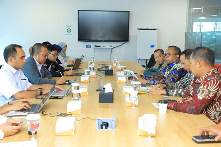 Pertemuan pejabat Pemkab Labura dengan jajaran Kementerian BUMN, terkait pelepasan aset PTPN IV Mambang Muda