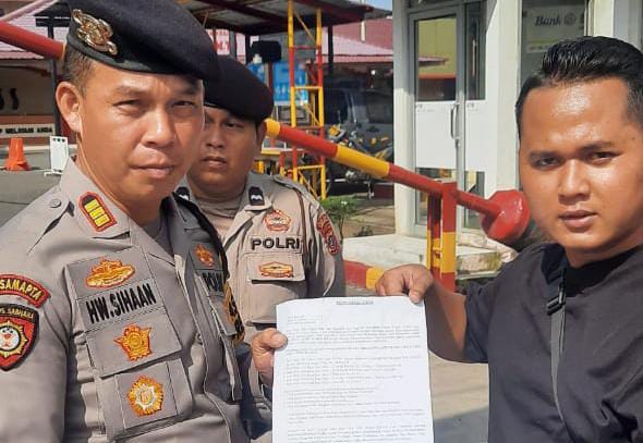 Dugaan Korupsi dan Gratifikasi Kades Buntu Pane Dilaporkan ke Mapolres Asahan