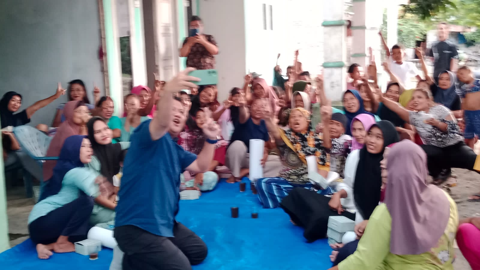 Taufik-Rianto Gelar Kampanye Dialogis di 16 Titik di Kecamatan Meranti