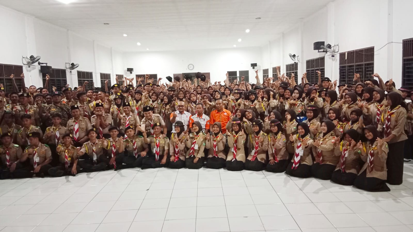 Kakwarcab Asahan Buka Jambore Nasional Jota-Joti Nasional Ke 87 Tahun.