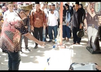 Bawaslu Sumut dan Asahan Launching Kampung Pengawas di Desa Simpang Empat