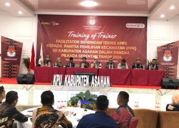 KPU Asahan Gelar Bintek,Persiapan Pilkada 2024 Kepada KPPS dan PPK