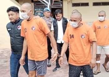 Jemput Narkoba dari Malaysia, 4 Warga Asahan Ditangkap di Perairan Indonesia