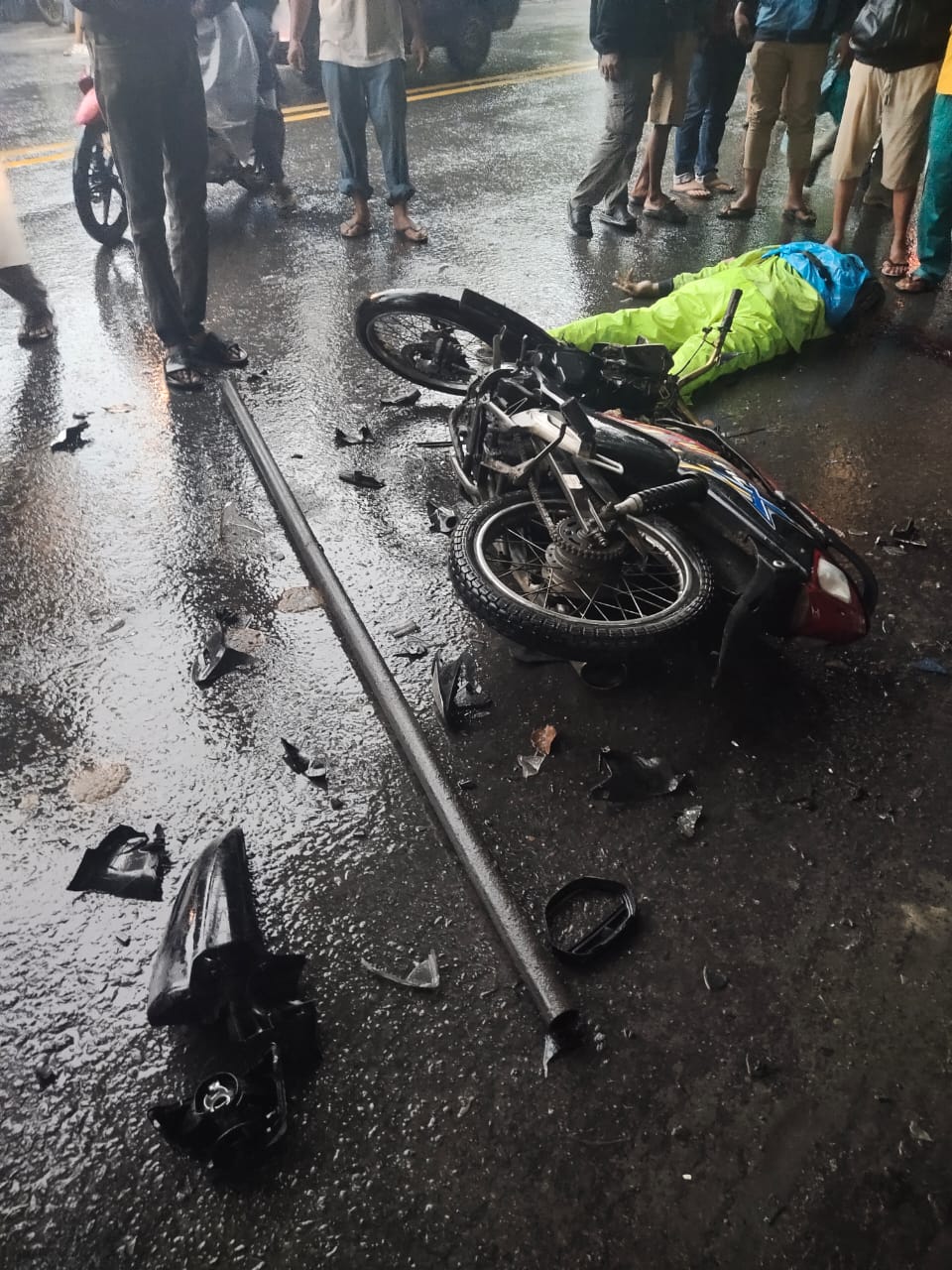 Tabrak Truk, Pengendara Sepedamotor di Asahan Tewas