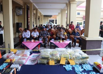 Polres Tanjungbalai Rebus Kokain, Sabu dan Pil Ekstasi