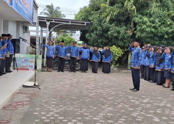 Kecamatan Meranti Gelar Upacara  HUT ke 53 Korpri 2024