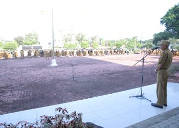 Bupati Asahan Pimpin Apel Gabungan Bulan Desember 2024