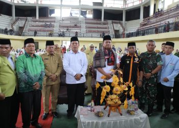 Bupati Asahan Hadiri Pelantikan dan Pembukaan Expo Gebyar Porseni RA IGRA