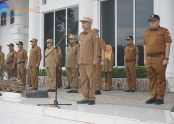 Pjs Bupati Asahan Pimpin Apel Gabungan Bulan November 2024