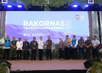 Wakil Bupati Asahan Ikuti Rakornas Perencanaan Pembangunan Daerah 2024.
