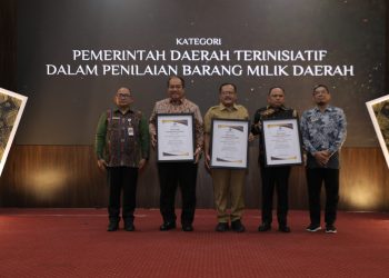 Pemkab Asahan Peringkat I Penilaian Barang Milik Daerah Pada Kekayaan Negara Awards 2024