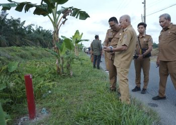 Rencana Pembangunan Lapas Baru, Bupati Asahan Tinjau Lokasi