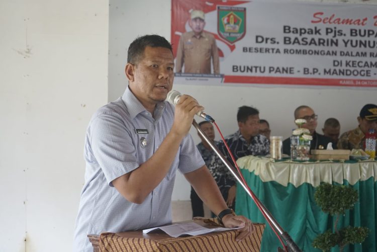 Pjs Bupati Asahan Kunker Di Kecamatan Buntu Pane, BP. Mandoge, Tinggi Raja dan Setia Janji