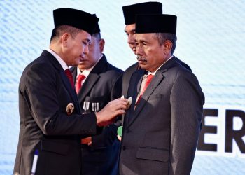 Sekdakab Asahan Hadiri Pengukuhan Pjs Bupati Asahan