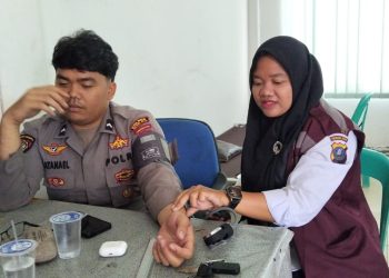 Polres Tanjungbalai Cek Kesehatan Personil