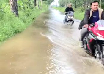 Diduga Salah Desain, Dam Bondar Bupati Di Bongkar