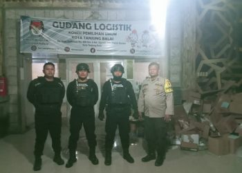 Tim Spartan Polres Tanjungbalai Patroli Malam Hingga Pagi Hari