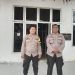 Personel Polres Tanjungbalai Lakukan Pengamanan Kantor KPU