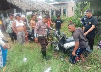 Lakalantas di Simpang Empat Asahan, Pengendara Sepedamotor Tewas