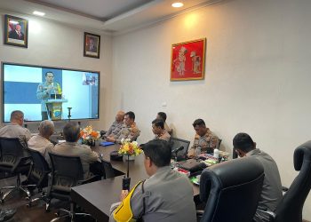 Polres Tanjungbalai Ikuti Latpra Ops Lilin Toba 2024