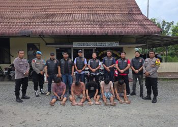 Komplotan Pencuri Sepedamotor di Asahan dan Penadahnya Ditingkus