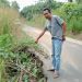 Jalan Penghubung Desa di Anjung Ganjang Longsor