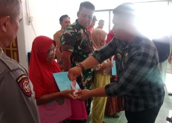 Pemdes Pondok Bungur Asahan Salurkan BLT DD Tahap 4