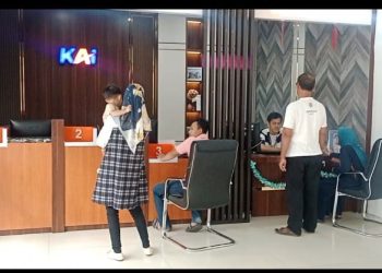 Libur Nataru, Penumpang Kereta Api Meningkat