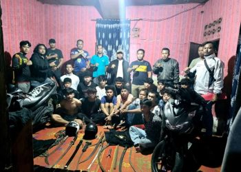 Anggota Geng Motor pelaku Penganiyaan di Asahan Diringkus