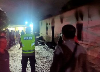 Dua Rumah Kontrakan di Nagahuta Terbakar