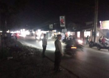 Personel Polsek Teluk Nibung Gelar Patroli