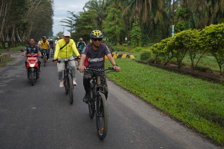 Bupati Asahan: Bersepeda Bermanfaat bagi Kesehatan Fisik dan Mental