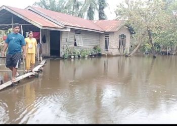 Korban Banjir di Simpang Empat Asahan Mengeluh Belum Dapat Bantuan