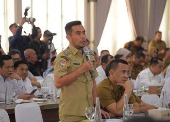 Wakil Bupati Labura H Samsul Tanjung Ikuti Rakor Bidang Pangan