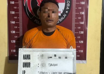 Dikibusi Warga, Penjual Sabu di Jalan Elang Teluk Nibung Gol
