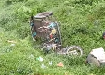 Lakalantas di Jalinsum Asahan, Penarik Betor Patah Pinggang