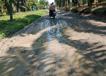 Pak Bupati Asahan, Tolong Perbaiki Jalan di Desa Gonting Malaha