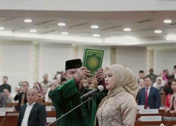 Bupati Labura Berharap Ketua DPRD Sumut yang Baru Dilantik Bersinergi dengan Pemda.